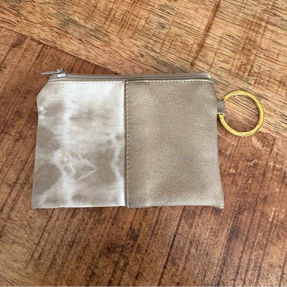 Batik Boutique Card Holder Coin Purse with Key Ring GUC